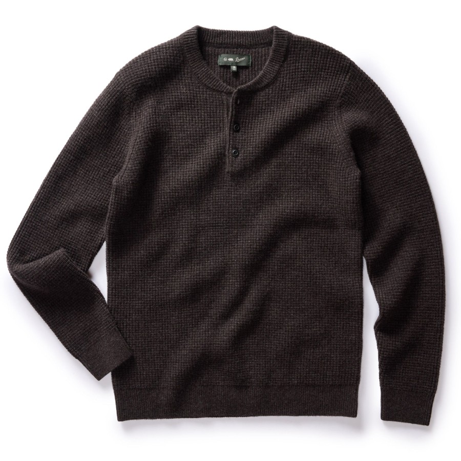 Shirts & Sweaters Taylor Stitch | The Sidecountry Sweater In Coffee Heather Merino Waffle