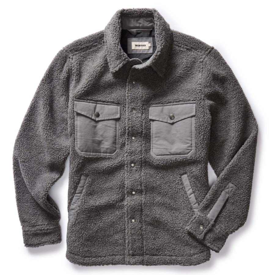 Outerwear Taylor Stitch | The Timberline Jacket In Greystone Fleece