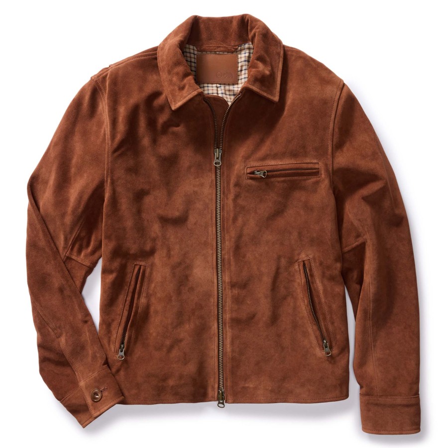 Outerwear Taylor Stitch | The Wyatt Jacket In Chocolate Suede