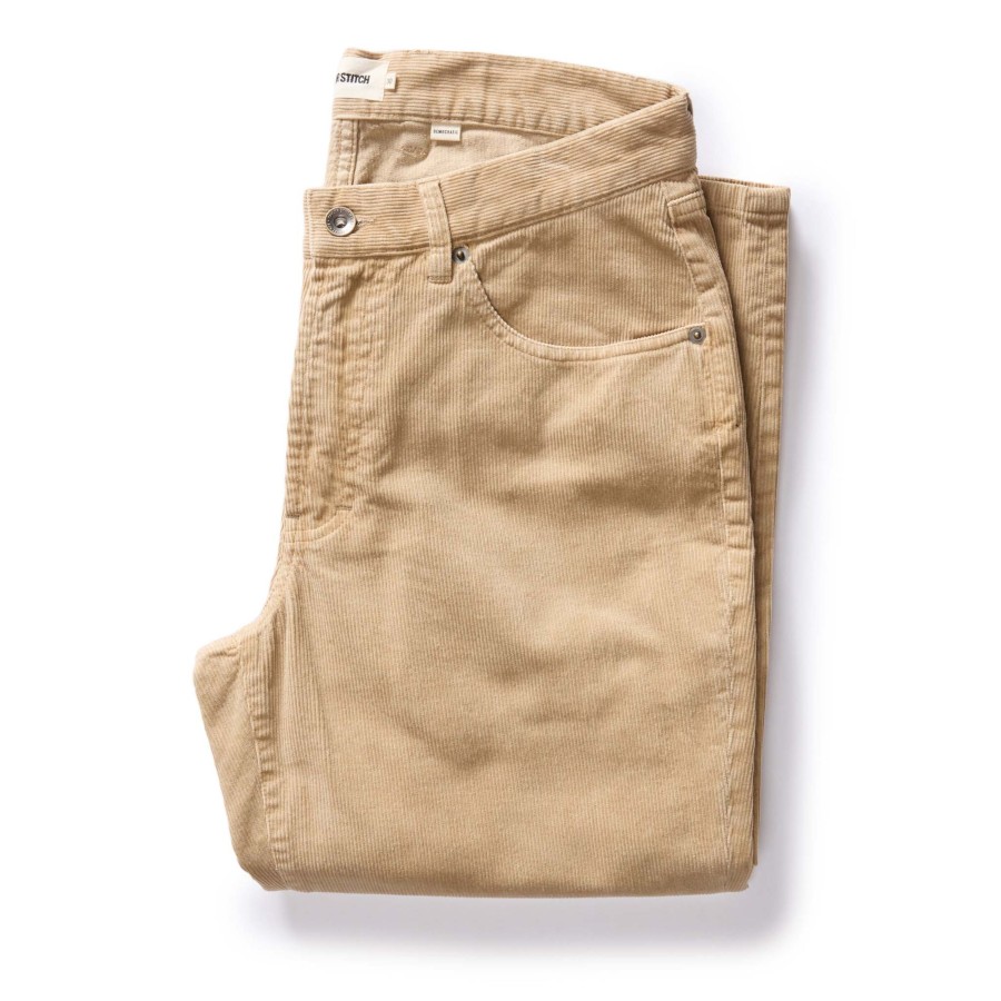 Bottoms Taylor Stitch | The Democratic All Day Pant In Light Khaki Cord