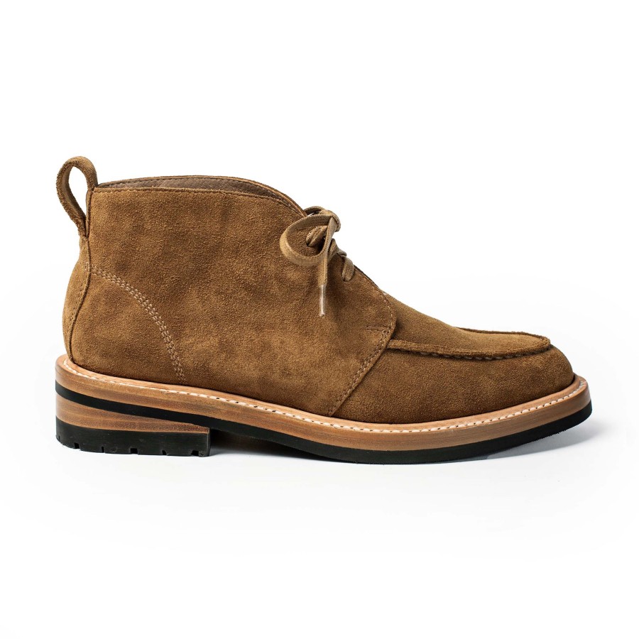 Boots & Accessories Taylor Stitch | The Forester Chukka In Mushroom Suede