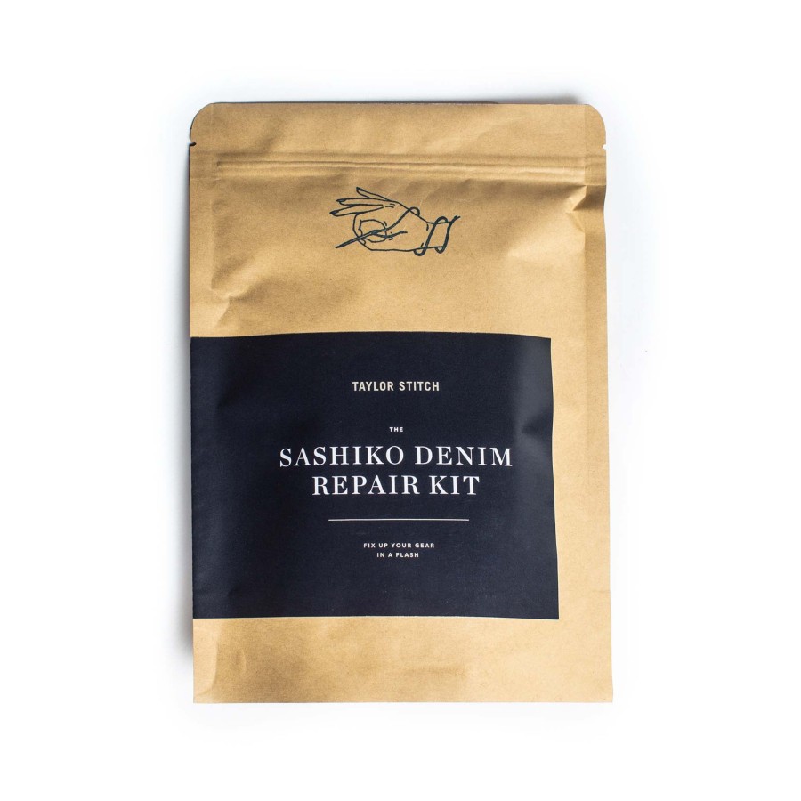 Boots & Accessories Taylor Stitch | The Sashiko Denim Repair Kit