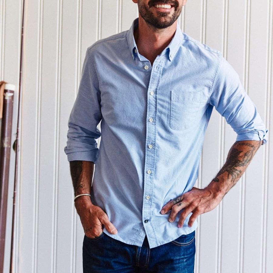 Shirts & Sweaters Taylor Stitch | The Jack In Blue Everyday Oxford