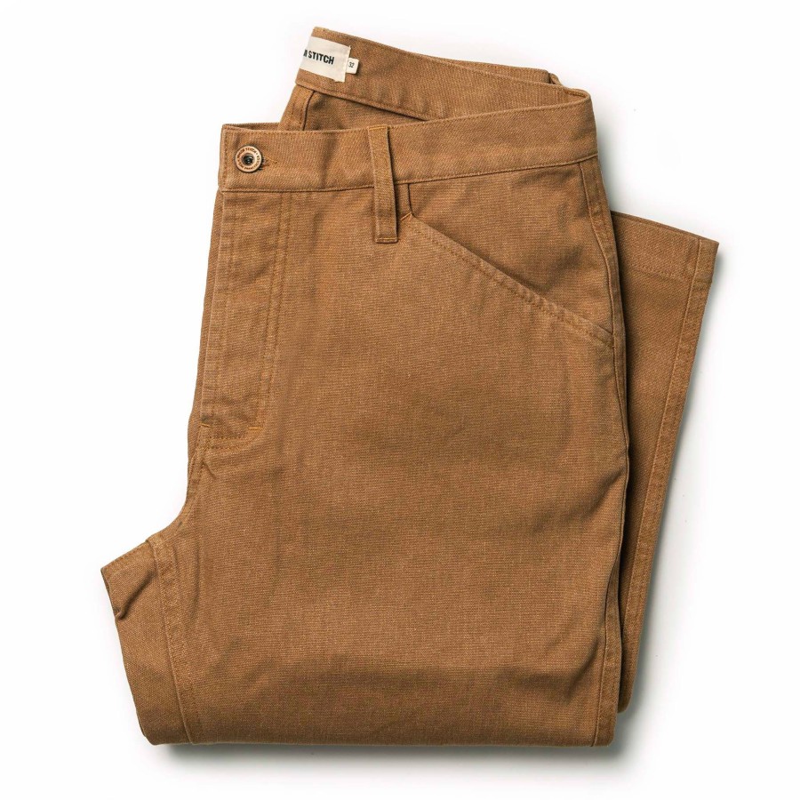 Bottoms Taylor Stitch | The Camp Pant In Tobacco Boss Duck