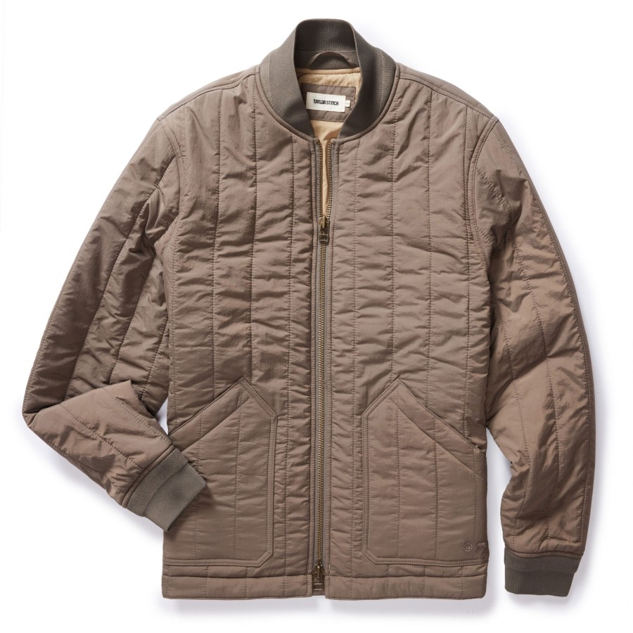 Outerwear Taylor Stitch | The Able Jacket In Morel Quilted Nylon