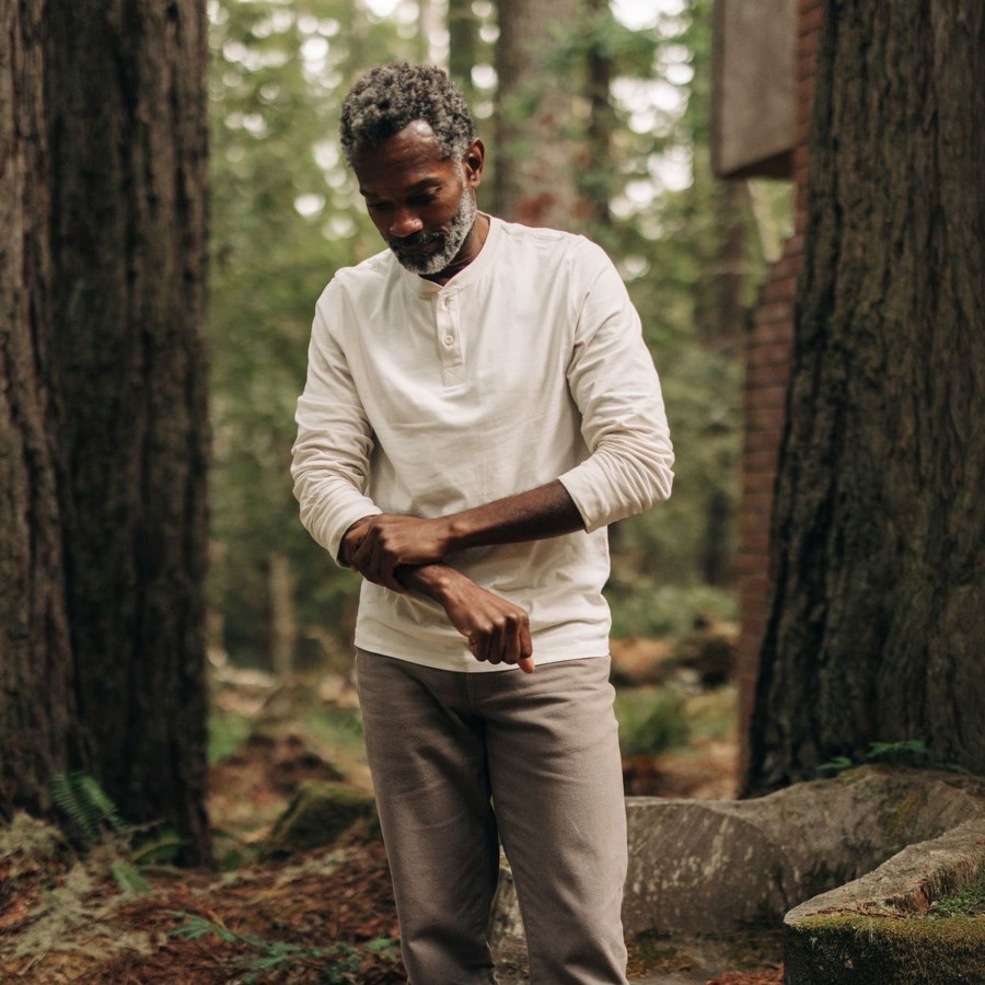 Shirts & Sweaters Taylor Stitch | The Heavy Bag Henley In Natural