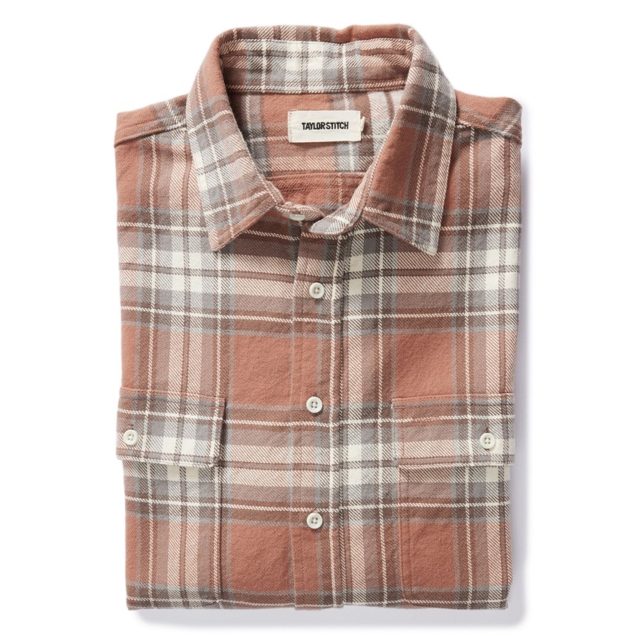 Shirts & Sweaters Taylor Stitch | The Ledge Shirt In Sun Baked Brick Plaid