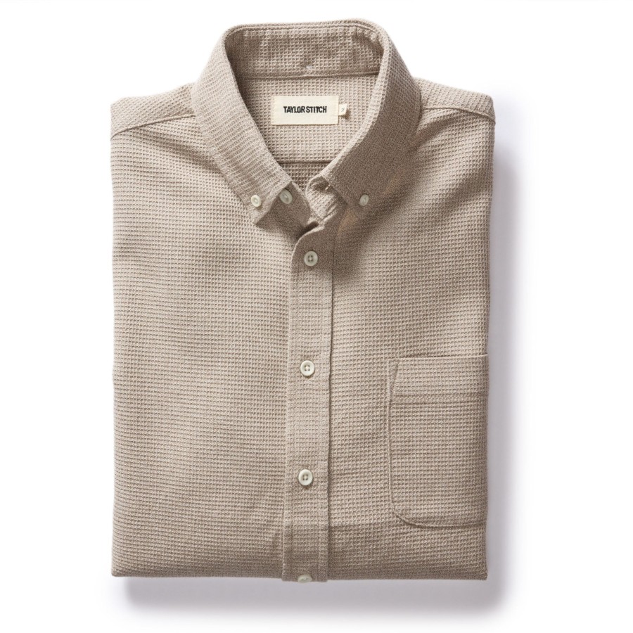 Shirts & Sweaters Taylor Stitch | The Jack In Cement Waffle