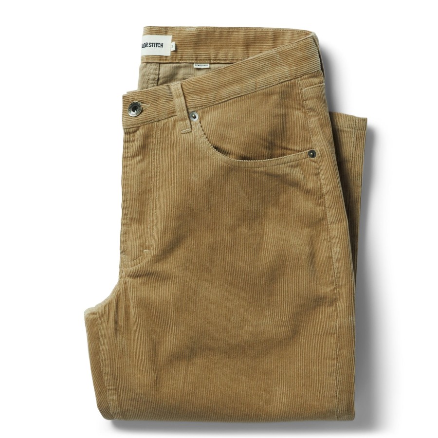 Bottoms Taylor Stitch | The Democratic All Day Pant In Khaki Cord