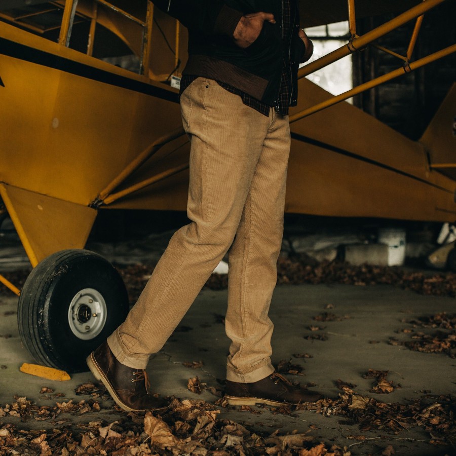 Bottoms Taylor Stitch | The Democratic All Day Pant In Khaki Cord