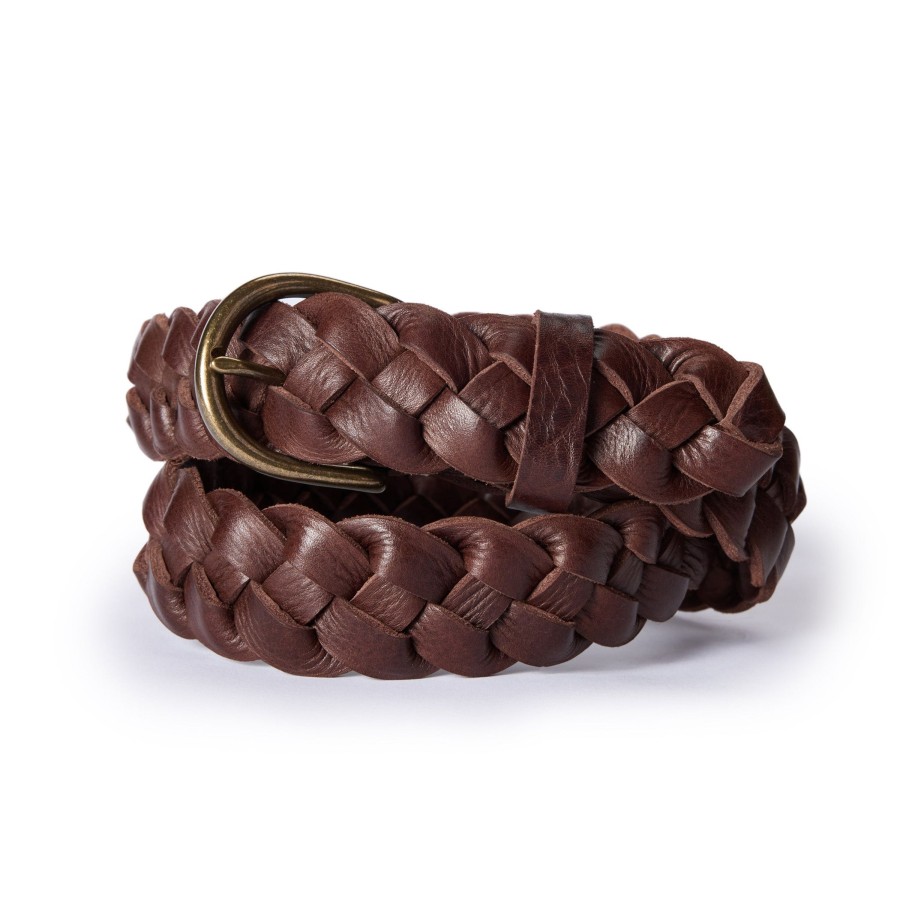 Boots & Accessories Taylor Stitch | The Braided Belt In Dark Brown