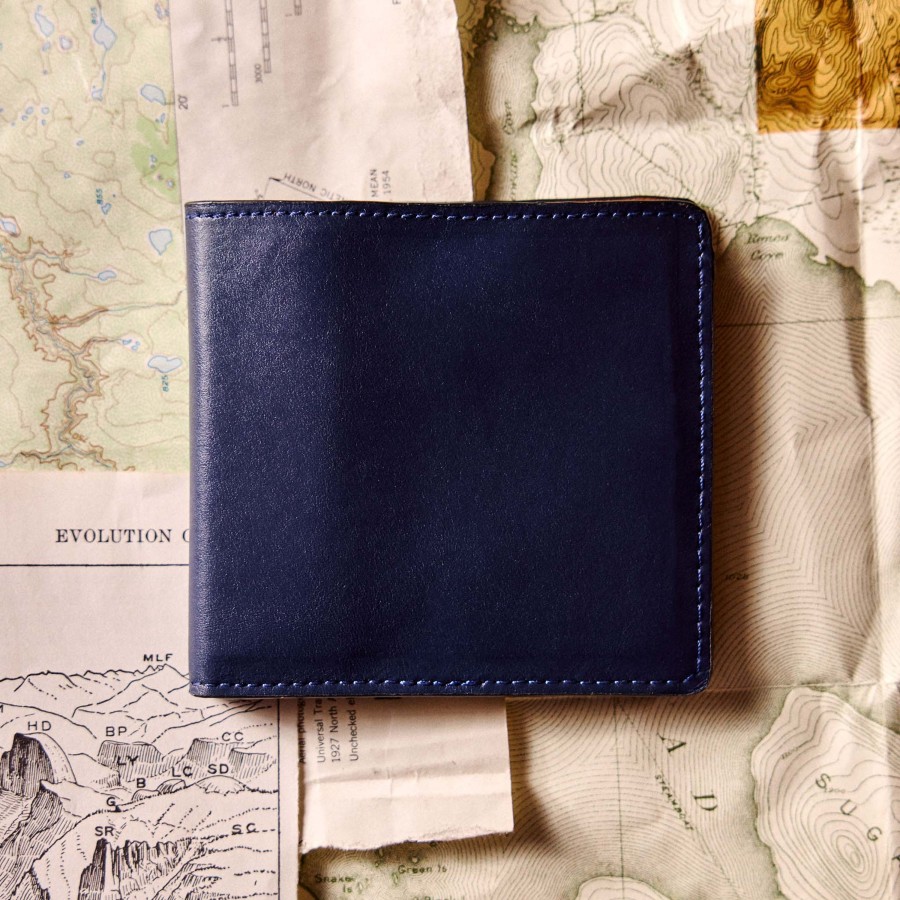 Boots & Accessories Taylor Stitch | The Minimalist Billfold Wallet In Navy