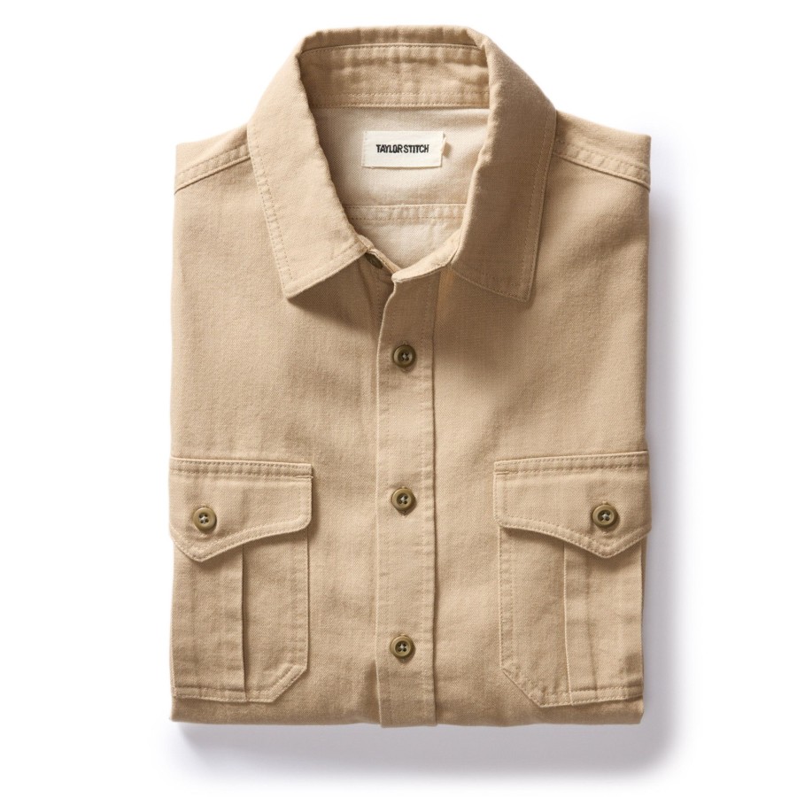 Shirts & Sweaters Taylor Stitch | The Saddler Shirt In Light Khaki Twill