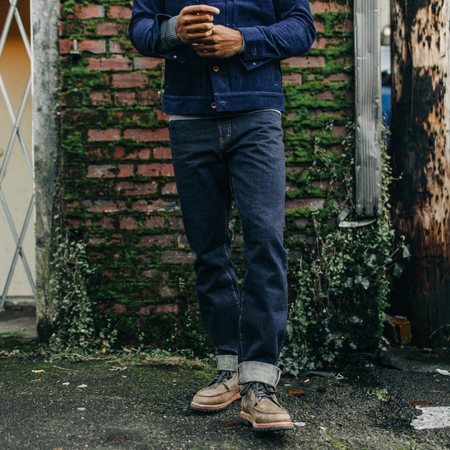 Bottoms Taylor Stitch | The Democratic Jean In Rinsed Organic Selvage