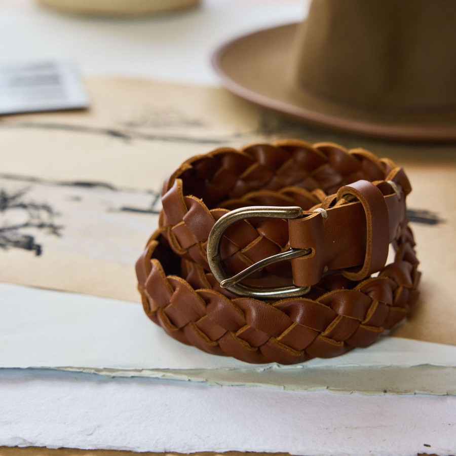 Boots & Accessories Taylor Stitch | The Braided Belt In Whiskey