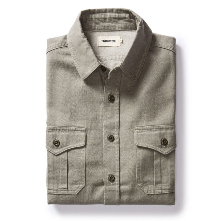 Shirts & Sweaters Taylor Stitch | The Saddler Shirt In Smoked Olive Twill