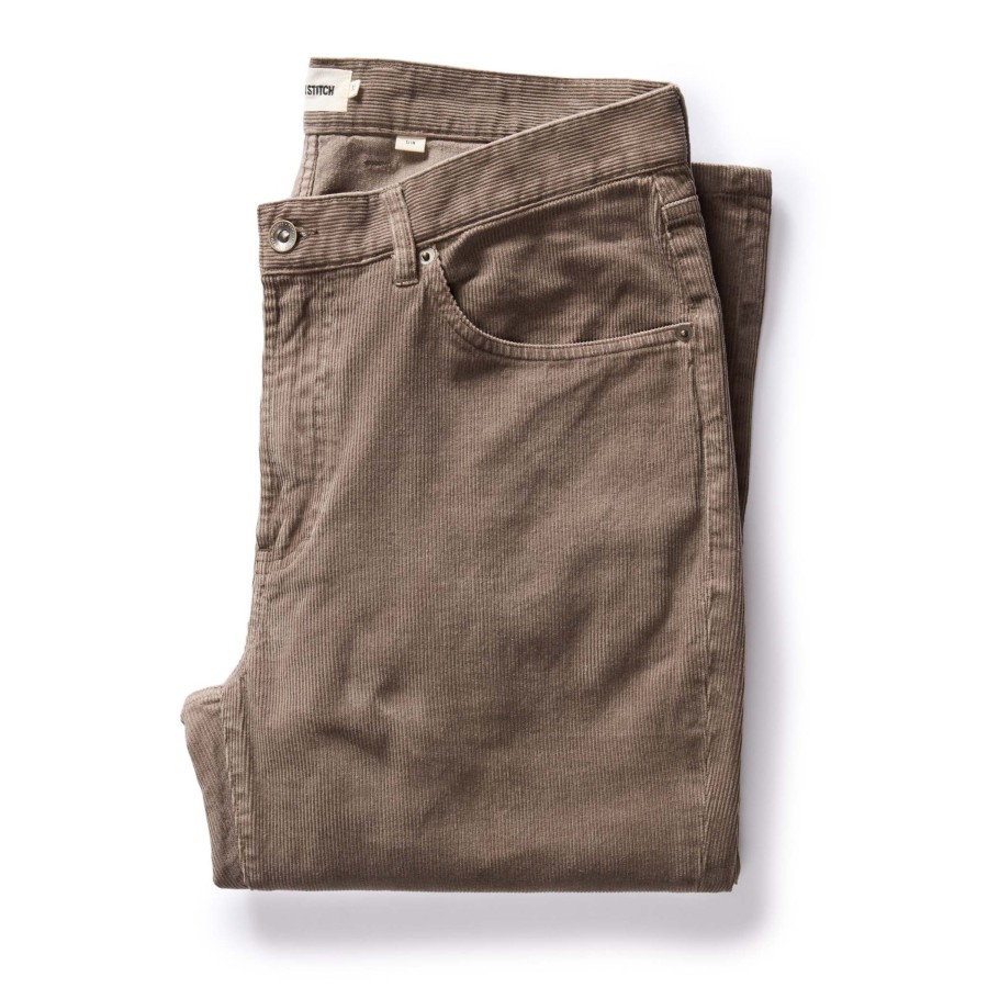 Bottoms Taylor Stitch | The Slim All Day Pant In Morel Cord