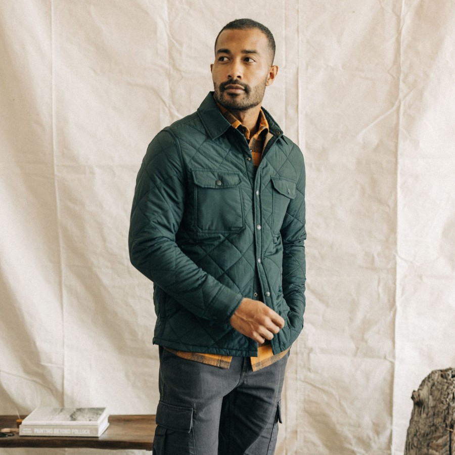 Outerwear Taylor Stitch | The Miller Shirt Jacket In Conifer