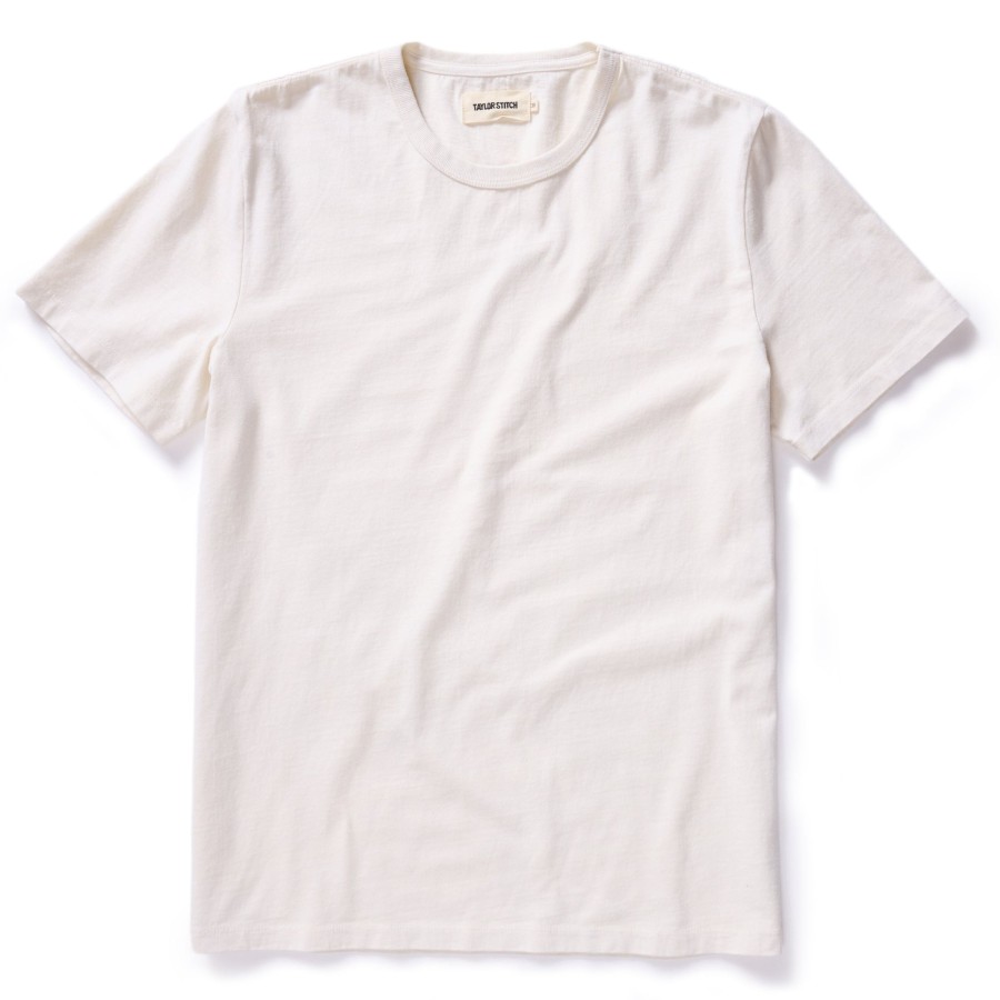 Shirts & Sweaters Taylor Stitch | The Organic Cotton Tee In Vintage White