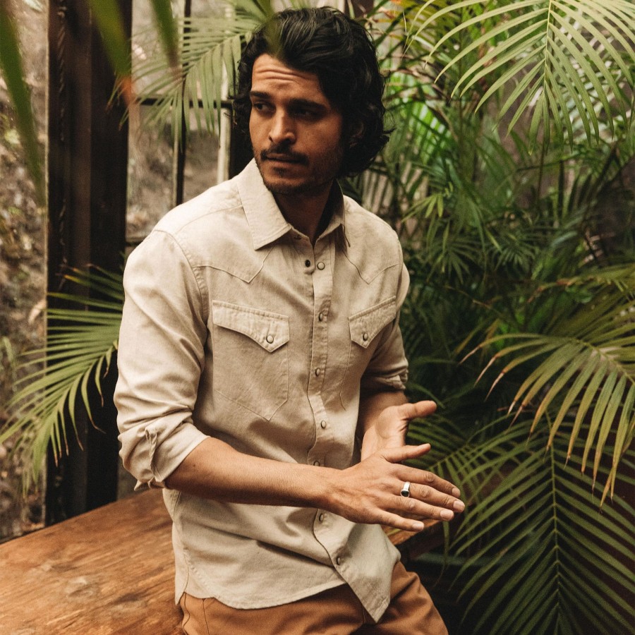 Shirts & Sweaters Taylor Stitch | The Western Shirt In Natural