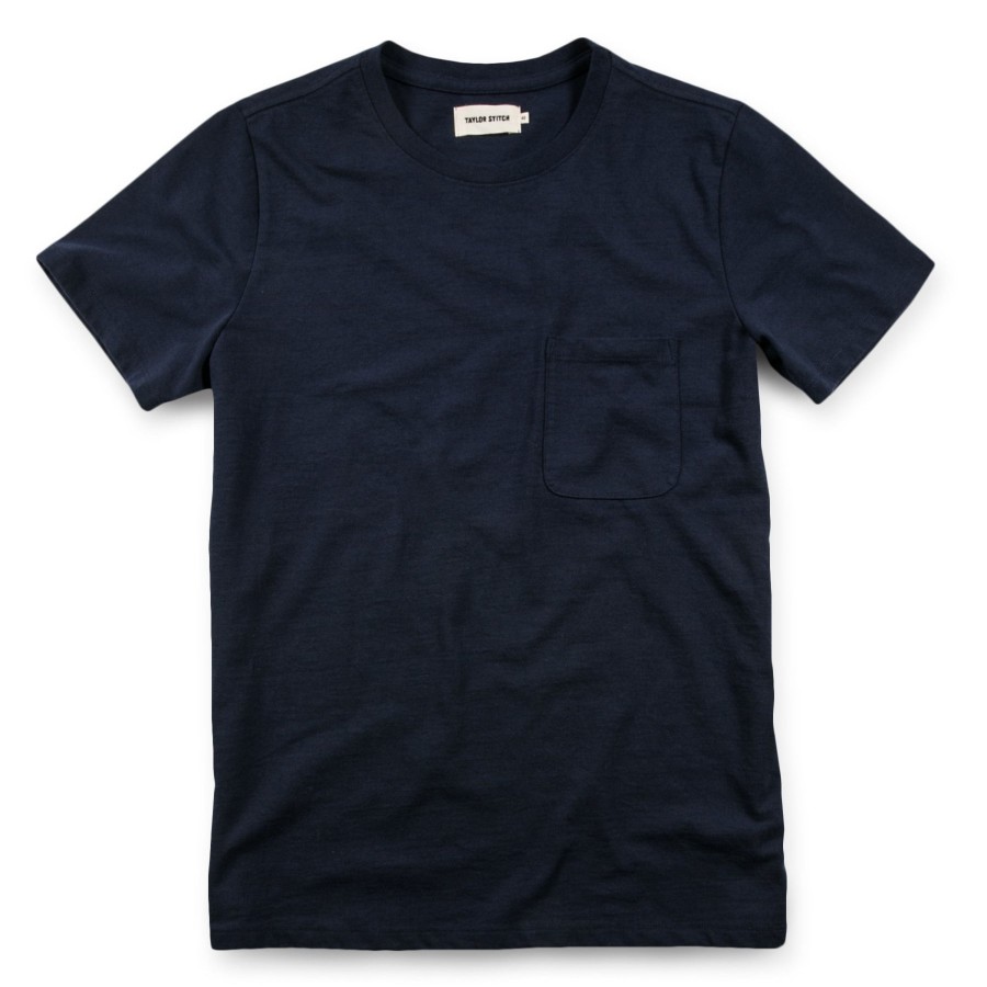 Shirts & Sweaters Taylor Stitch | The Heavy Bag Tee In Navy