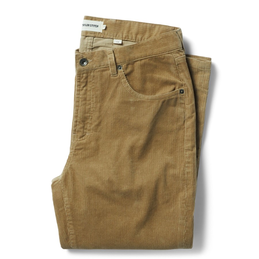 Bottoms Taylor Stitch | The Slim All Day Pant In Khaki Cord