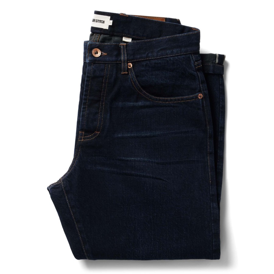 Bottoms Taylor Stitch | The Democratic Jean In Wallace Wash Organic Selvage