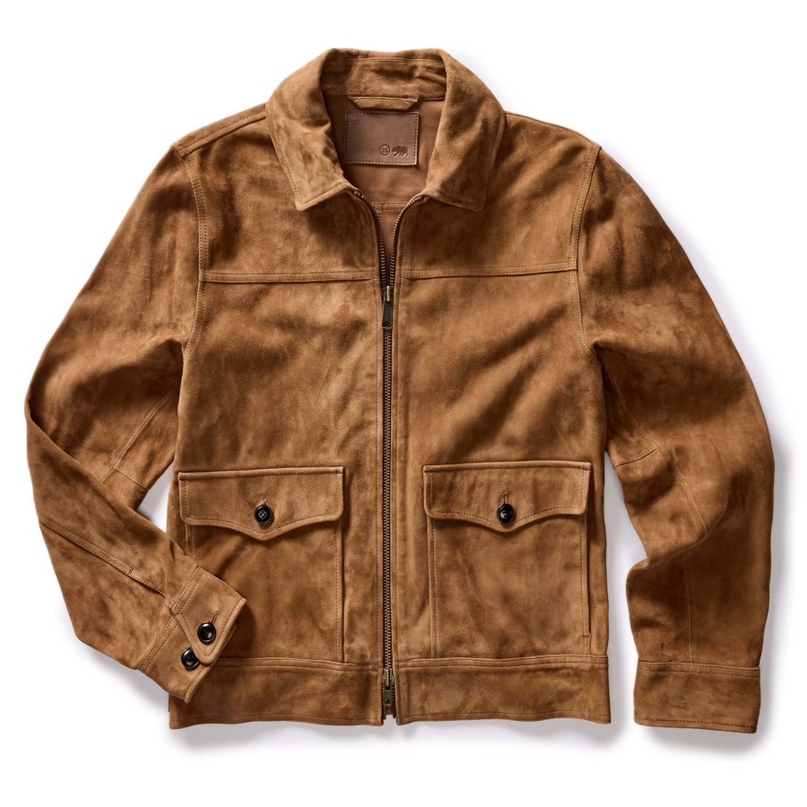 Outerwear Taylor Stitch | The James Jacket In Vintage Tan Suede