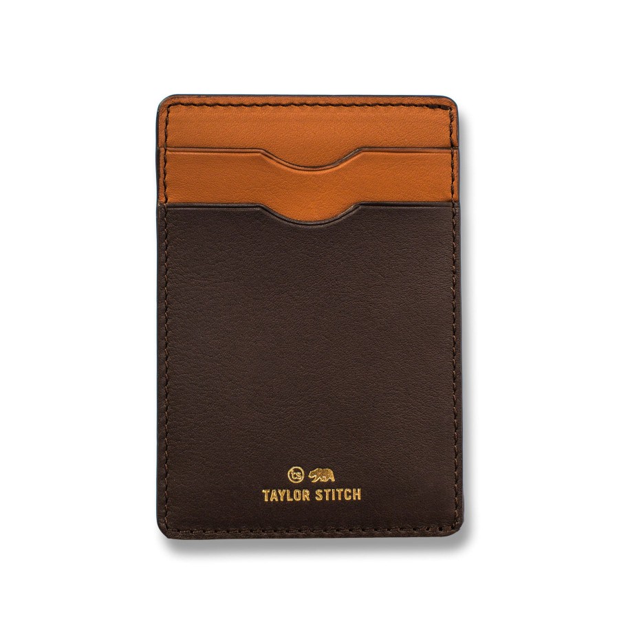 Boots & Accessories Taylor Stitch | The Minimalist Wallet In Brown