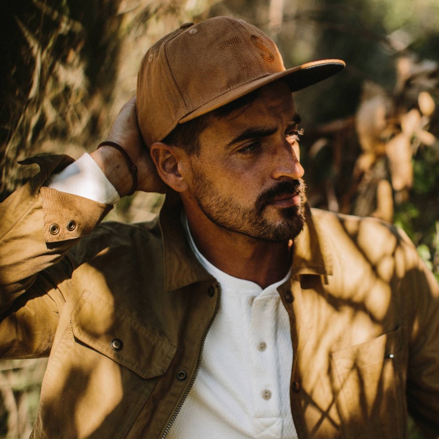 Boots & Accessories Taylor Stitch | The Ball Cap In Tobacco Boss Duck