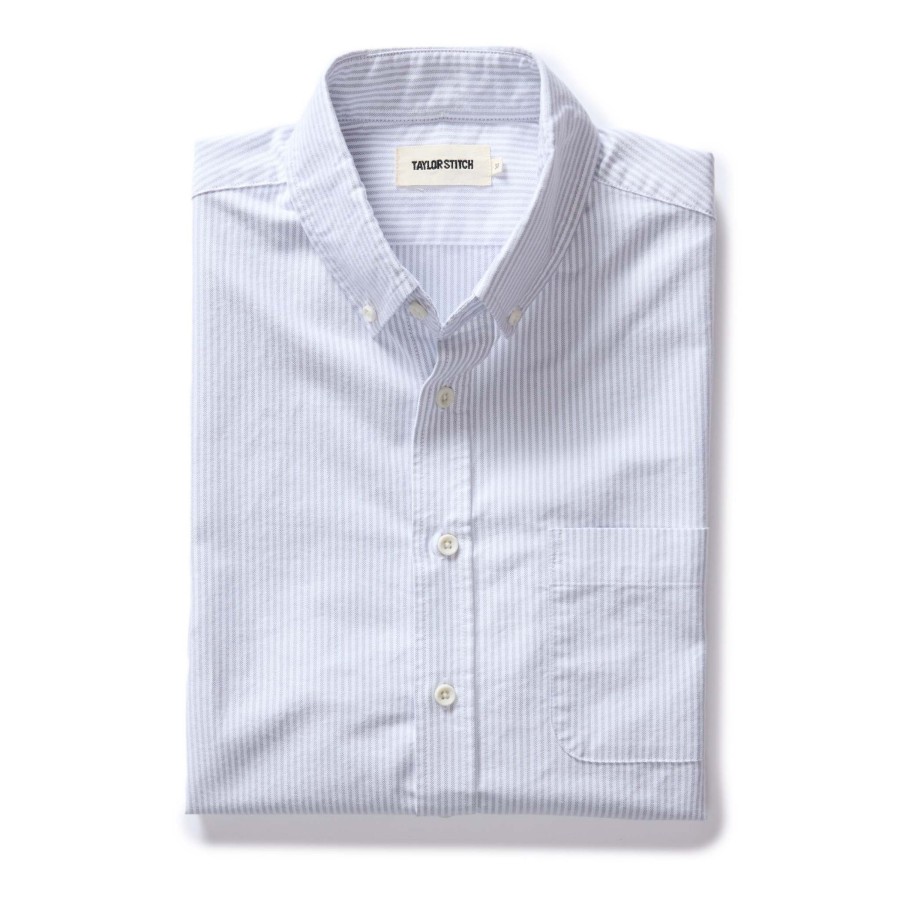 Shirts & Sweaters Taylor Stitch | The Jack In Greystone University Stripe Oxford