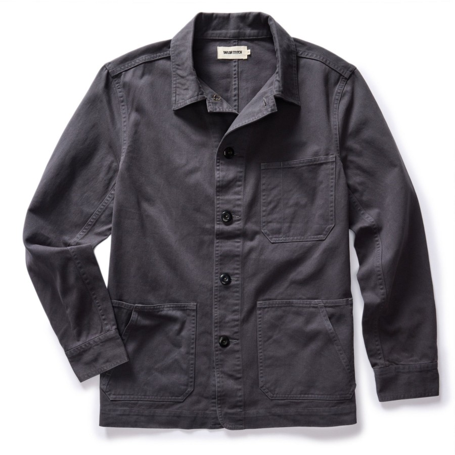 Outerwear Taylor Stitch | The Ojai Jacket In Organic Charcoal Foundation Twill