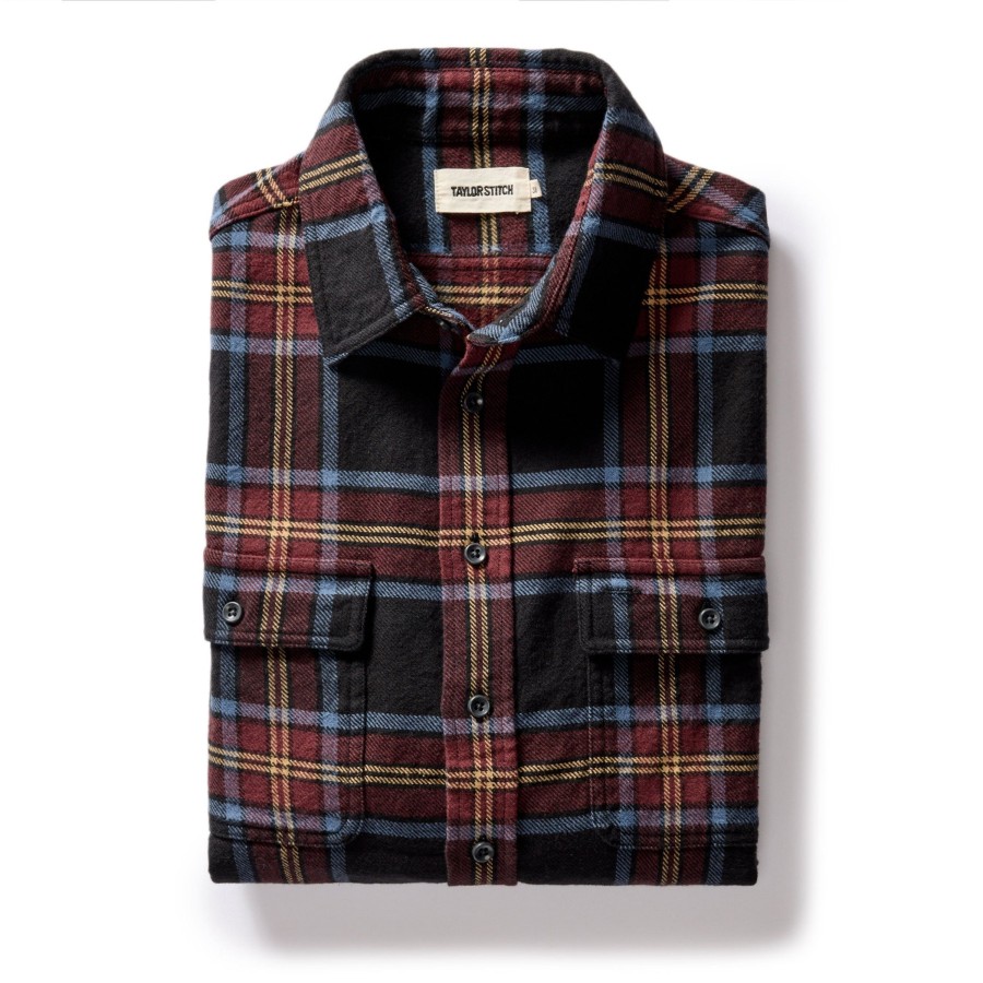 Shirts & Sweaters Taylor Stitch | The Ledge Shirt In Dark Navy Plaid