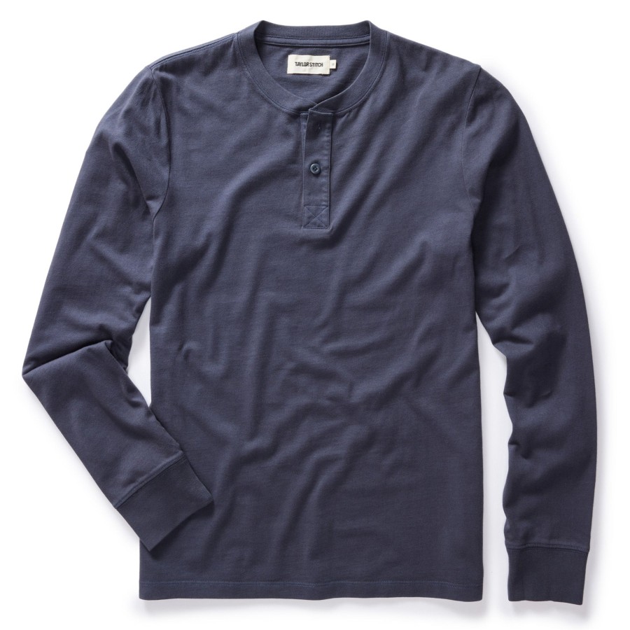 Shirts & Sweaters Taylor Stitch | The Organic Cotton Henley In Navy