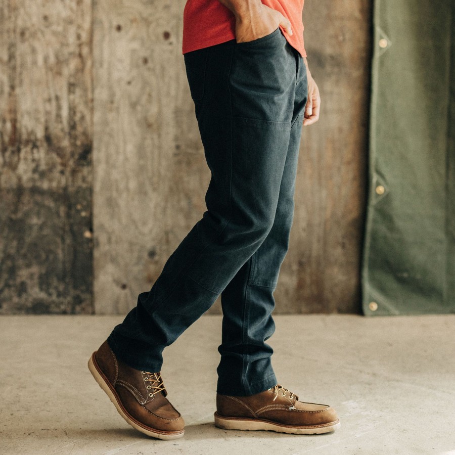 Bottoms Taylor Stitch | The Chore Pant In Coal Boss Duck