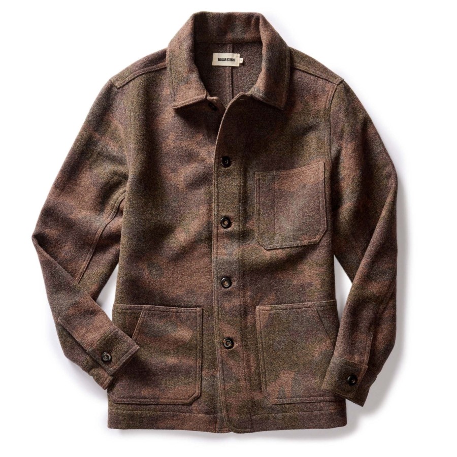 Outerwear Taylor Stitch | The Ojai Jacket In Heathered Camo Wool