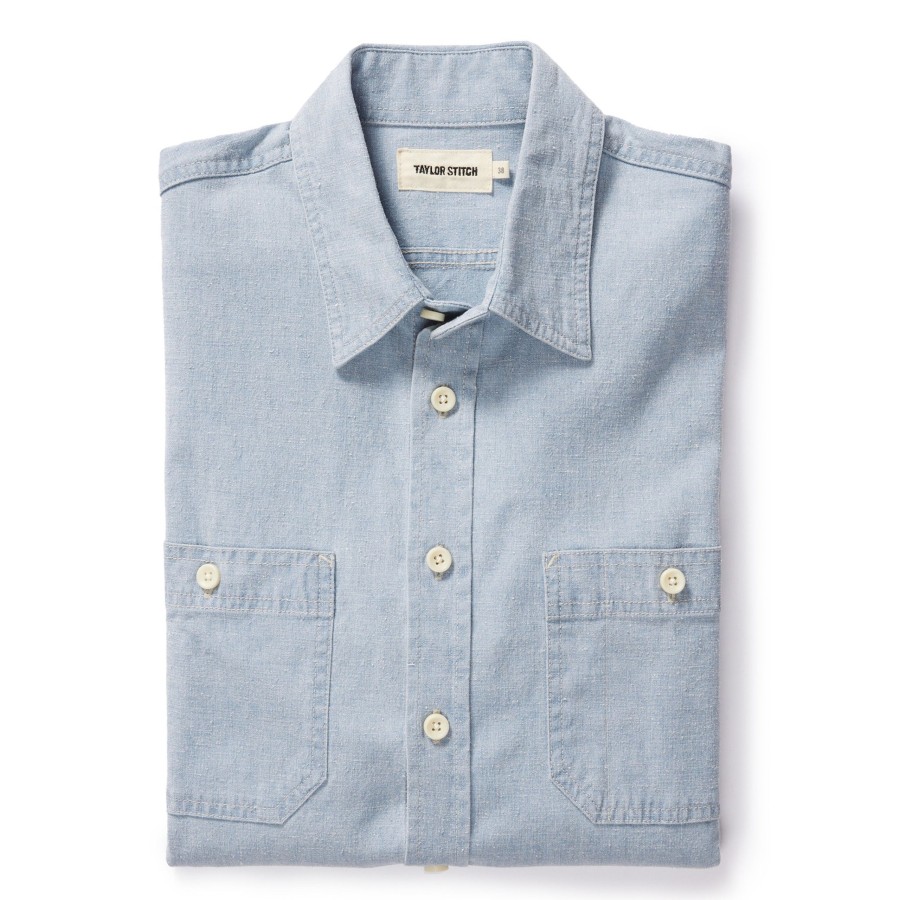 Shirts & Sweaters Taylor Stitch | The Utility Shirt In Washed Indigo Boss Duck