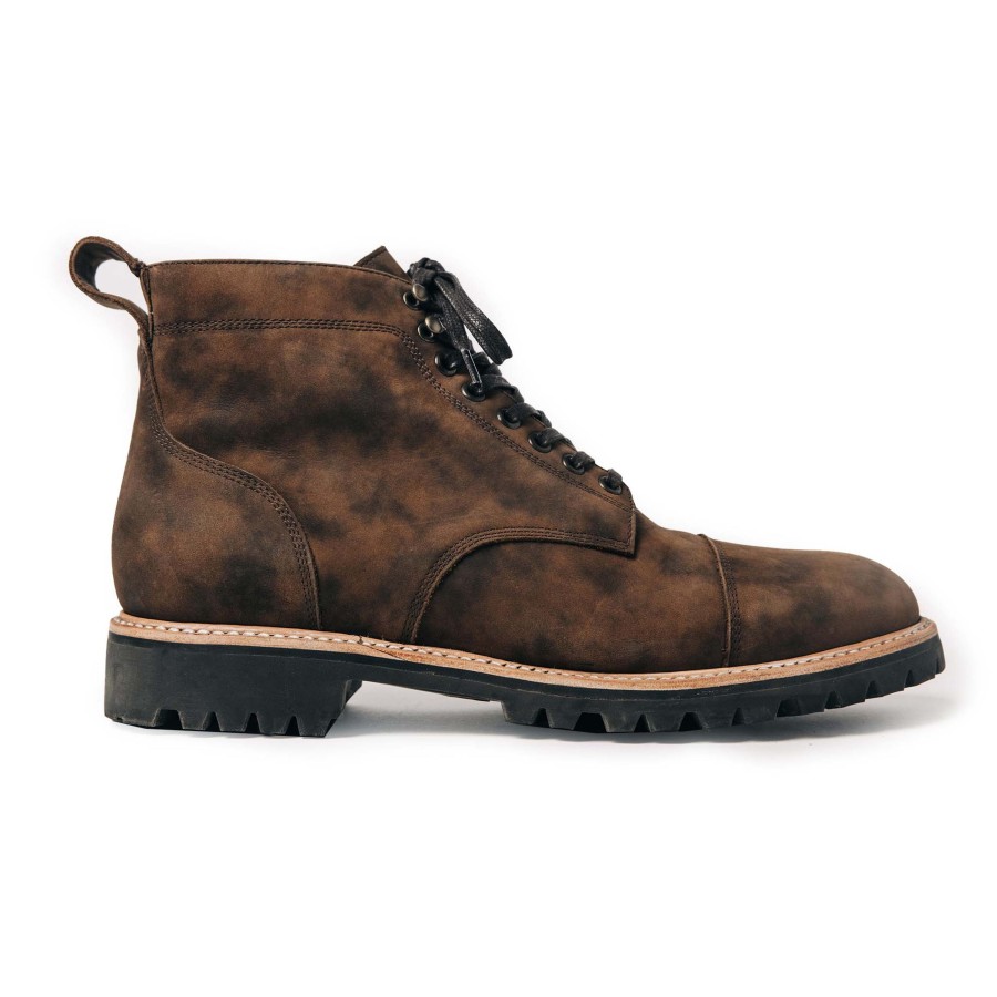 Boots & Accessories Taylor Stitch | The Moto Boot In Espresso Grizzly