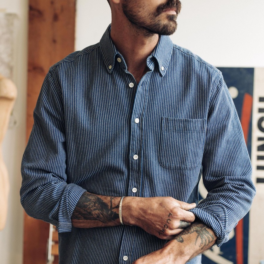 Shirts & Sweaters Taylor Stitch | The Jack In Roped Indigo