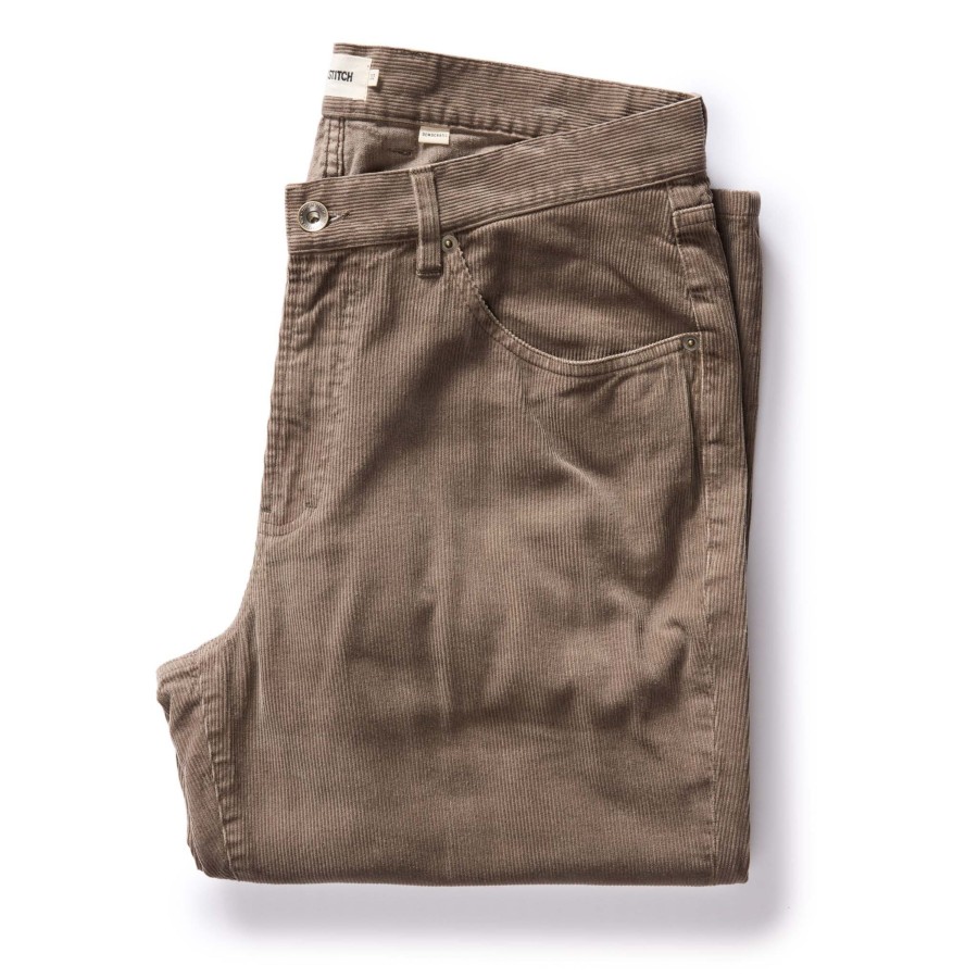 Bottoms Taylor Stitch | The Democratic All Day Pant In Morel Cord