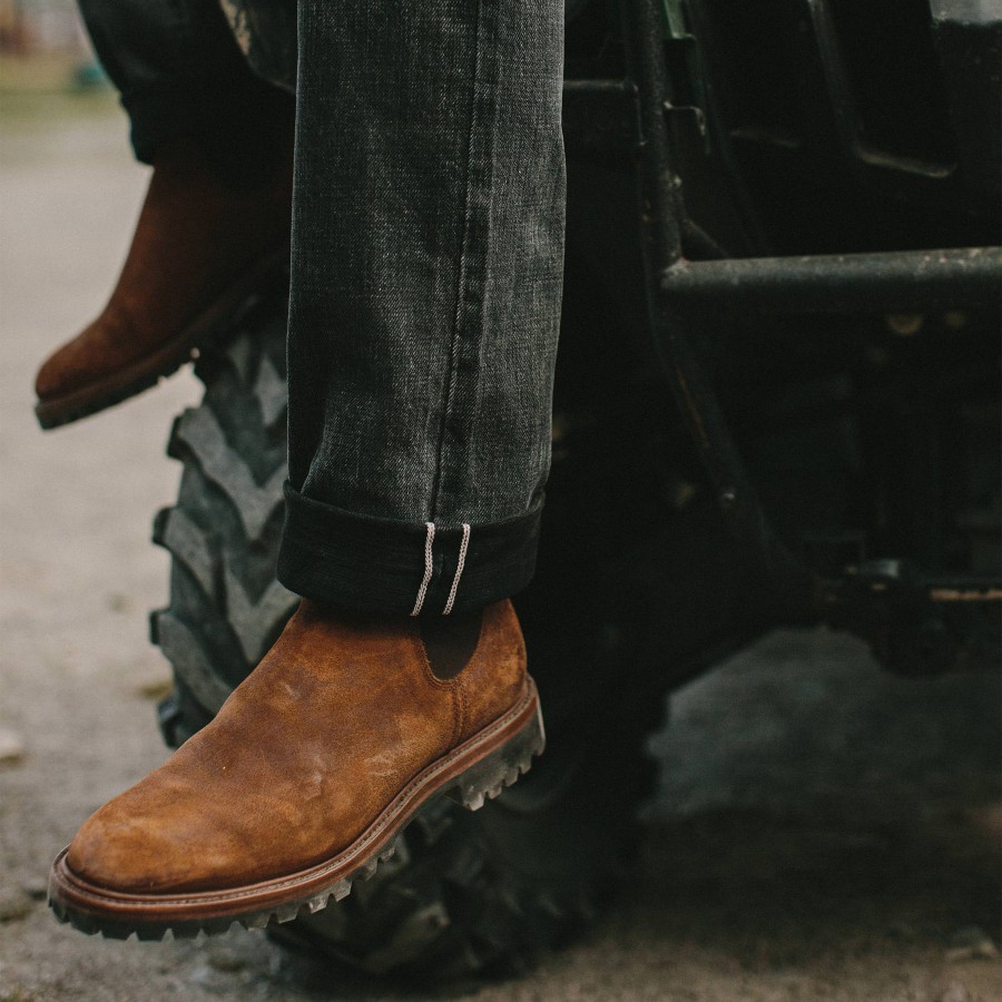 Boots & Accessories Taylor Stitch | The Ranch Boot In Redwood Waxed Suede