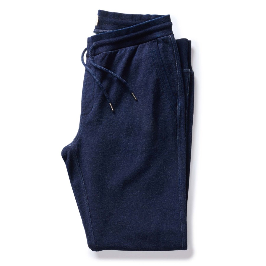 Bottoms Taylor Stitch | The Sunset Pant In Indigo Terry