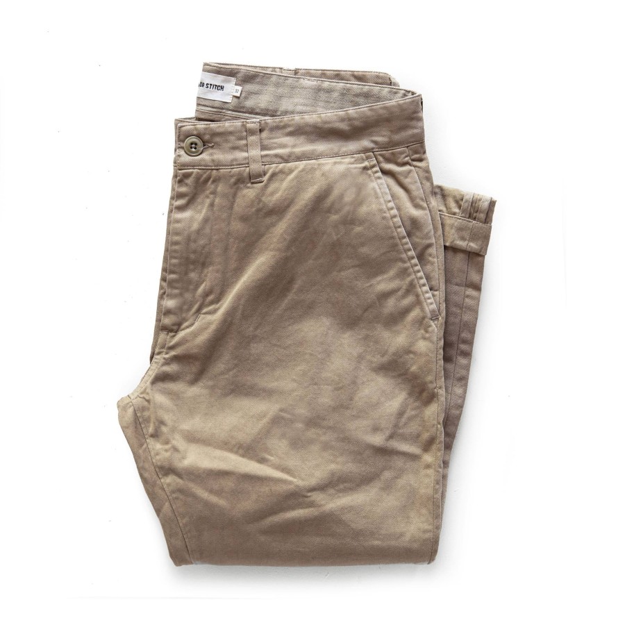 Bottoms Taylor Stitch | The Democratic Foundation Pant In Organic Khaki