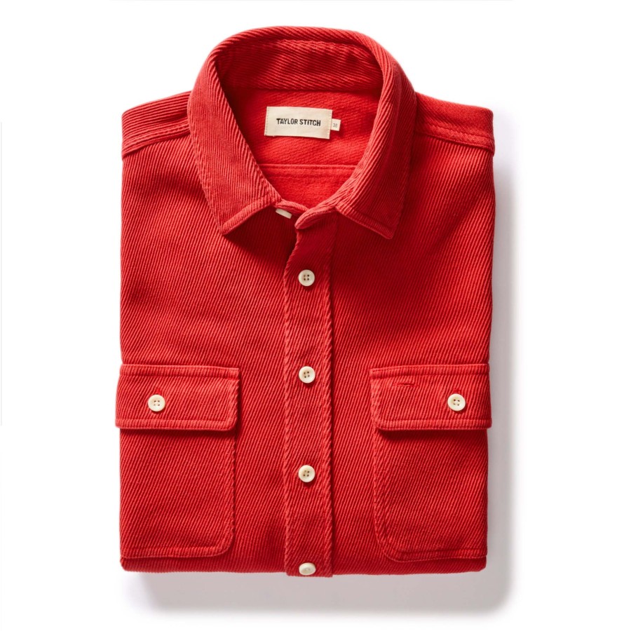 Shirts & Sweaters Taylor Stitch | The Ledge Shirt In Cardinal