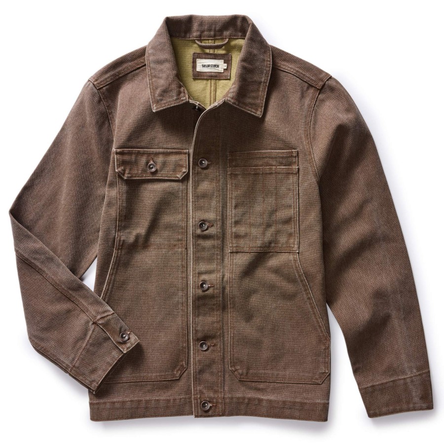 Outerwear Taylor Stitch | The Longshore Jacket In Aged Penny Chipped Canvas