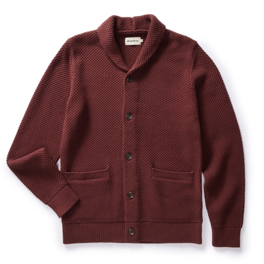 Shirts & Sweaters Taylor Stitch | The Crawford Sweater In Black Cherry