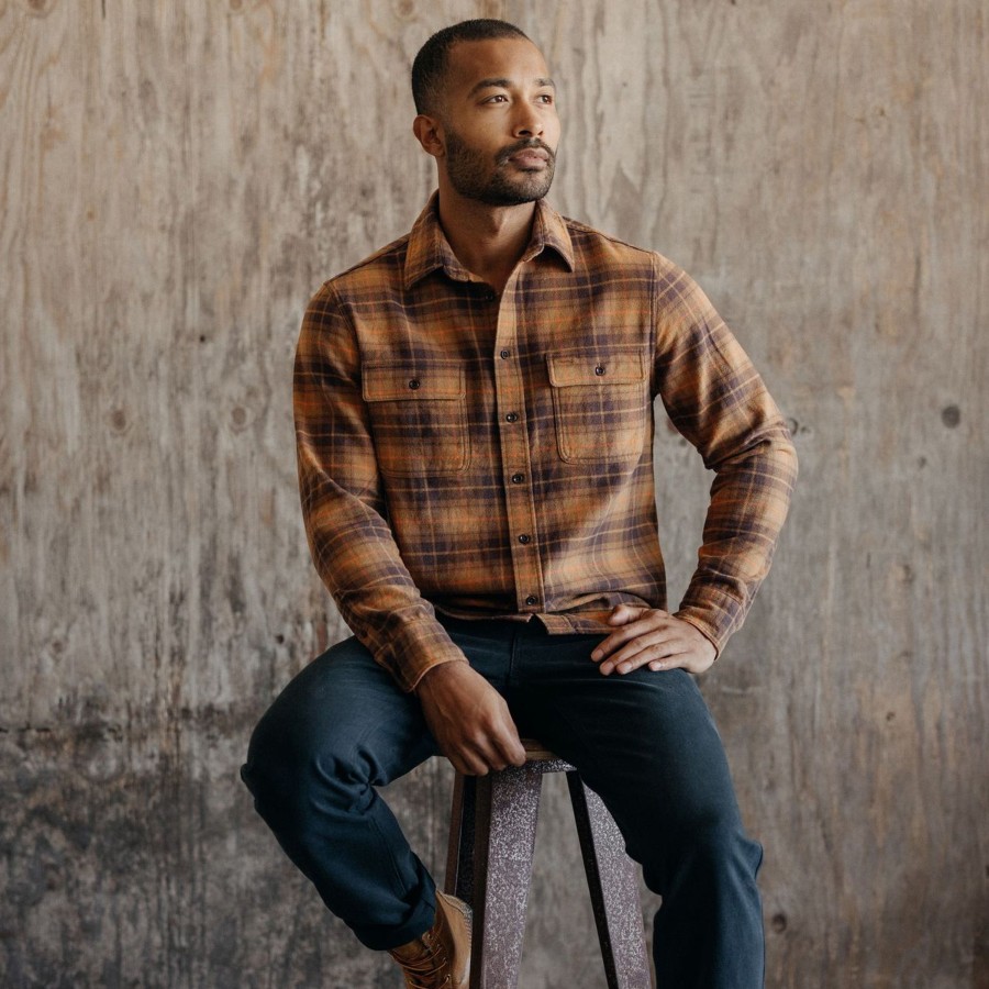 Shirts & Sweaters Taylor Stitch | The Ledge Shirt In Tarnished Brass Plaid