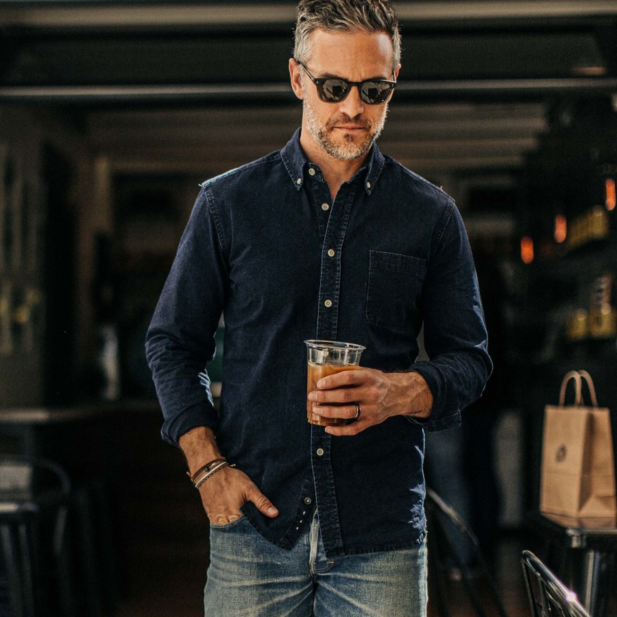 Shirts & Sweaters Taylor Stitch | The Jack In Indigo Oxford