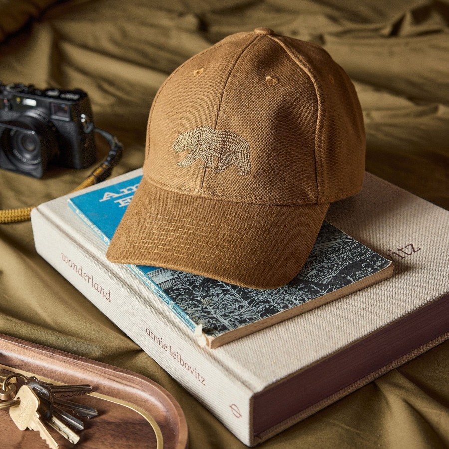 Boots & Accessories Taylor Stitch | The Ball Cap In Tobacco Canvas