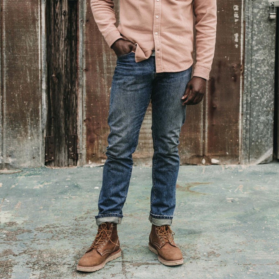 Bottoms Taylor Stitch | The Slim Jean In Sawyer Wash Organic Selvage